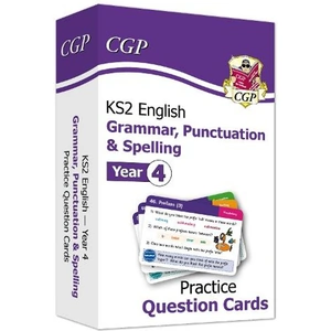 View product details for the KS2 English Practice Question Cards: Grammar, Punctuation & Spelling - Year 4