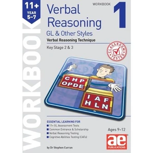 Waterstones 11+ Verbal Reasoning Year 5-7 GL & Other Styles Workbook 1