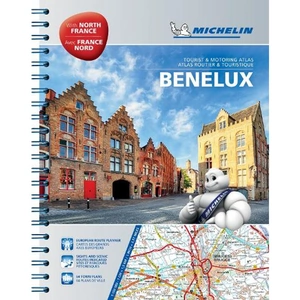 Waterstones Benelux & North of France - Tourist & Motoring Atlas